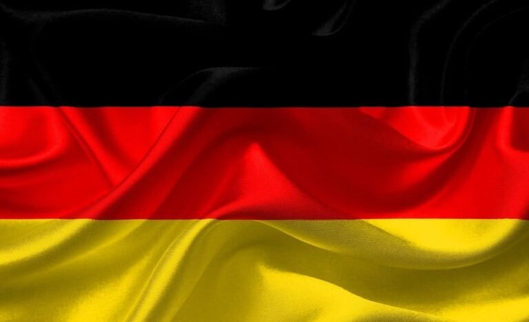 Official flag of Germany with black, red, and gold stripes – study abroad guidance by ASK Consultants.