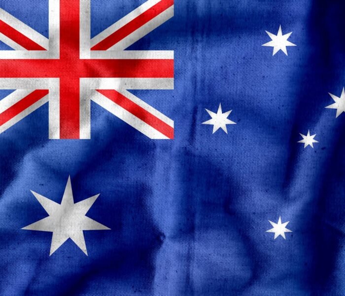 Official flag of Australia with Union Jack, Commonwealth Star, and Southern Cross – study abroad guidance by ASK Consultants Karachi.